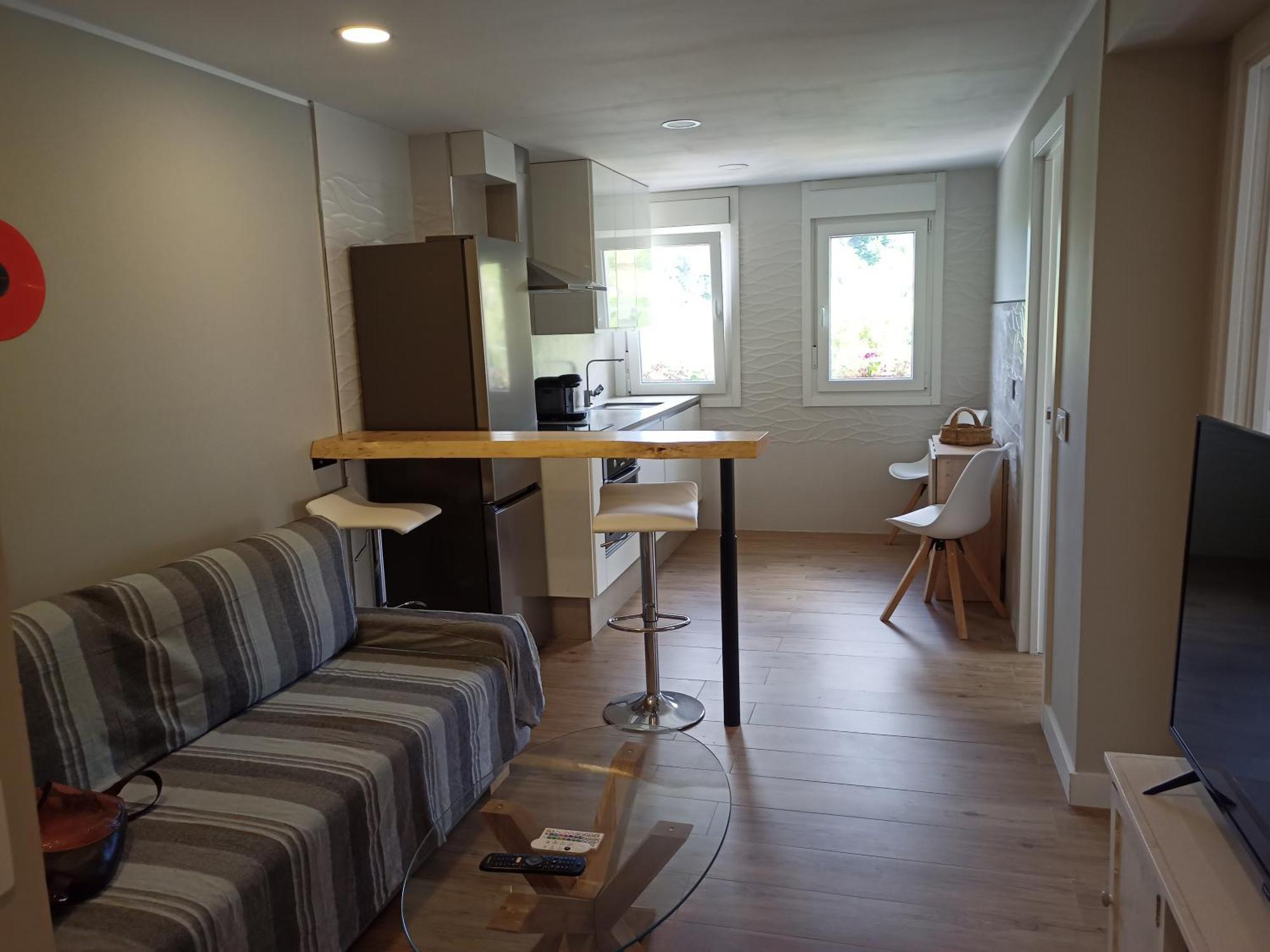 Apartamento Con Vistas Al Rio Betanzos Buitenkant foto